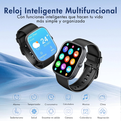 V2 Oukitel- Reloj Inteligente, elegancia y tecnología que se adaptan a tu estilo