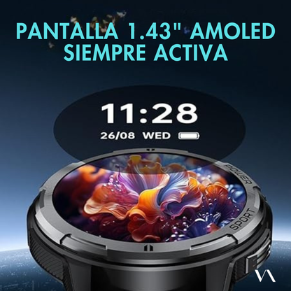 BT10 Oukitel- Reloj Inteligente Militar con Batería de larga duración