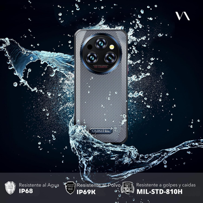 WP35 Oukitel — Smartphone todo terreno, batería de larga duración