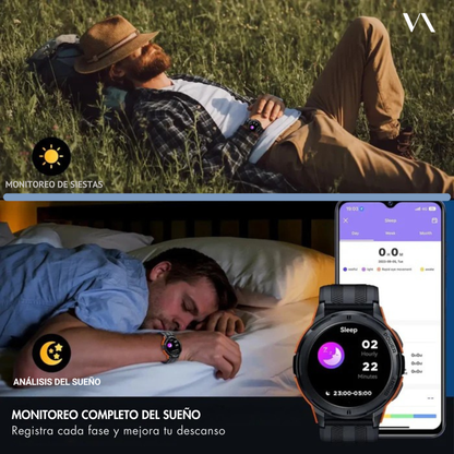 BT10 Oukitel- Reloj Inteligente Militar con Batería de larga duración