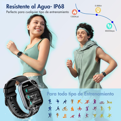 V2 Oukitel- Reloj Inteligente, elegancia y tecnología que se adaptan a tu estilo